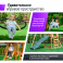 Детский игровой комплекс UNIX Kids (6 in 1) Dark Green - 3