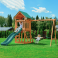 Детский игровой комплекс UNIX Kids (6 in 1) Dark Green - 10