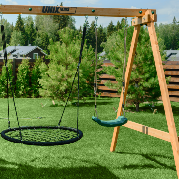 Детский игровой комплекс UNIX Kids (6 in 1) Dark Green - 14