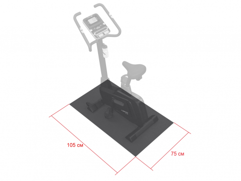 Коврик UNIXFIT для кардиотренажеров (105/75) - 2